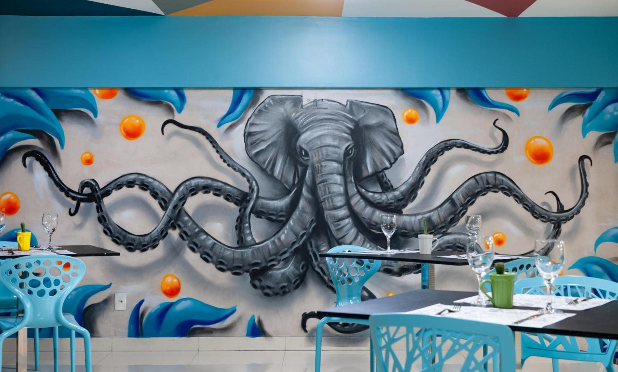 Mural Living Hotel Manaus Exteriér fotografie